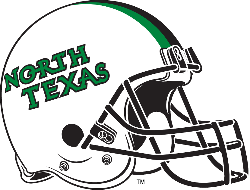 North Texas Mean Green 2005-Pres Helmet Logo v2 iron on transfers for fabric